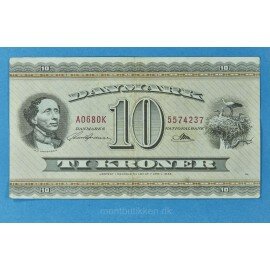 Danmark 10 kr. 1968 - A0680K