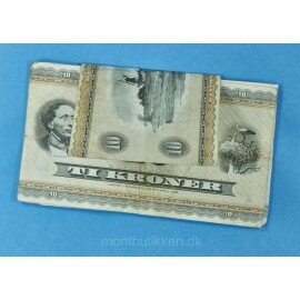 10 stk. H.C. Andersen 10 kr i bundt - Godt brugt