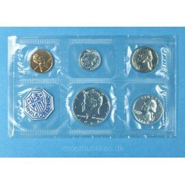 US Mint møntsæt fra 1964