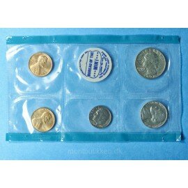 San Francisco Mint møntsæt 1970