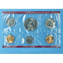 Denver Mint møntsæt 1984