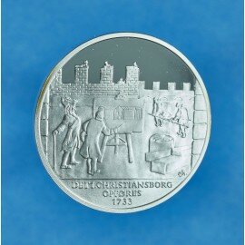 Det 1. Christiansborg Opføres 1733