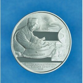 Telegrafforbindelsen Til Europa Oprettes 1854