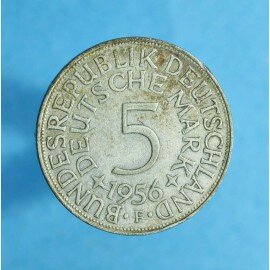 Tyskland 5 mark 1951-1974 - Sølv