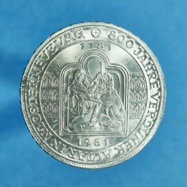 Østrig 500 Schilling 1981 - Sølv