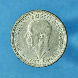 Sverige 2 Kronor 1942-1950 i sølv