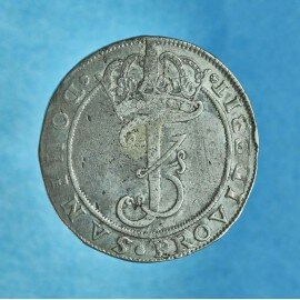 Frederik III 4 marck / 1 krone 1668