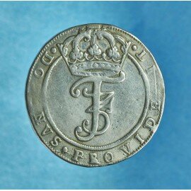 Frederik III 4 marck / 1 krone 1669