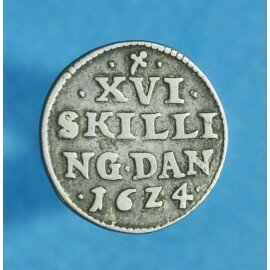 Christian IV 16 skilling 1624