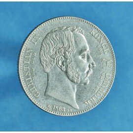 Christian IX Tronskifte Specie 1863