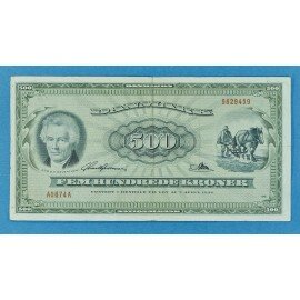Danmark 500 kr 1963-1967