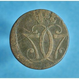 Christian 7. 1 killing 1771 - ucentreret prægning