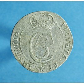 Christian V 4 marck / 1 krone 1679