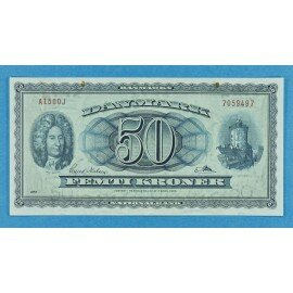 Danmark 50 kr 1956 - A1 erstatningsseddel