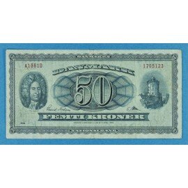 Danmark 50 kr. 1956 - A1