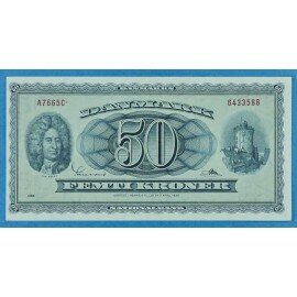 Danmark 50 kr. 1966 - A7 Sunesen