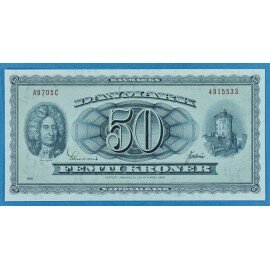 Danmark 50 kr. 1970 - A9 Sunesen