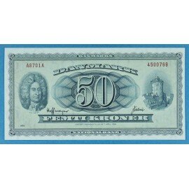 Danmark 50 kr. 1970 - A8 Hoffmeyer