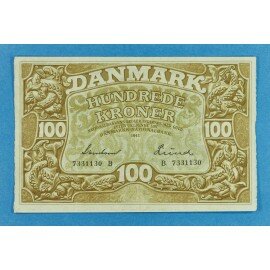 Danmark 100 kr. 1943 - Lind