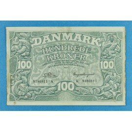 Danmark 100 kr. 1951 - Ingerslevgaard