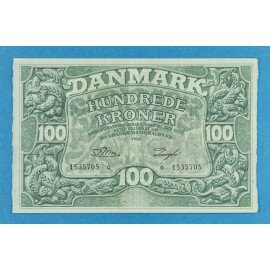 Danmark 100 kr. 1956 - Pugh
