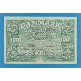 Danmark 100 kr. 1957 - Teilmann