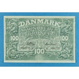 Danmark 100 kr. 1958 - Hübner