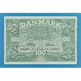 Danmark 100 kr. 1960 - Rohleder