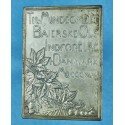 I.C.Jacobsen 1846 - Carl Jacobsen 1896 - Sølv Plakette