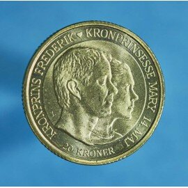 20 kr. 2004 - Kronprinseparrets bryllup