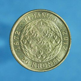 20 kr. 2012 - 40 års regeringsjubilæum