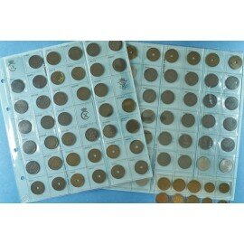 Danmark 2 øre 1874-1972 komplet