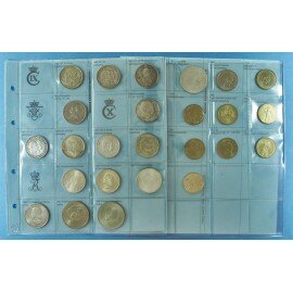 Danmark Erindringsmønter 1888-2017 komplet