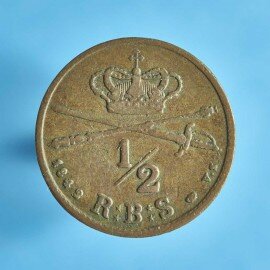 Christian 8. ½ R.B.S. 1842