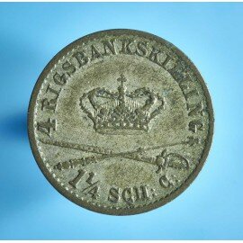 Christian 8. 4 skilling 1841-1842