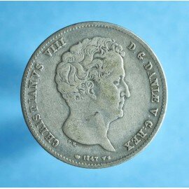 Christian 8. 1 rigsbankdaler 1842-1848