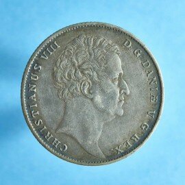 Christian 8. 1 speciedaler 1840-1848 - Bedre eksemplar