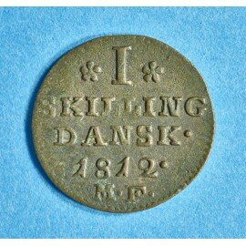 Frederik 6. 1 skilling 1812