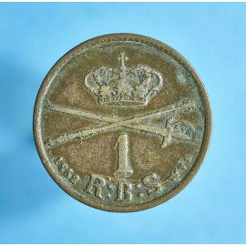 Frederik 7. 1 rigsbankskilling 1852