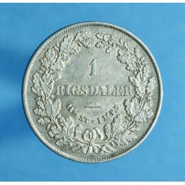 Frederik 7. 1 rigsdaler 1854-1855 - Flot eksemplar