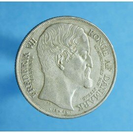 Frederik 7. 1 speciedaler 1848 - Tronskiftespecie - Bedre eksemplar