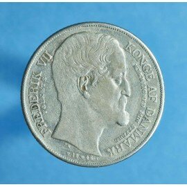Frederik 7. 1 speciedaler 1848 - Tronskiftespecie