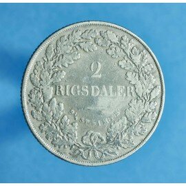 Frederik 7. 2 rigsdaler 1854-1863