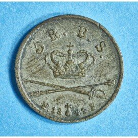 Christian 8. 3 R.B.S. 1842 - bedre eksemplar