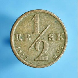 ½ rigsbankskilling 1852
