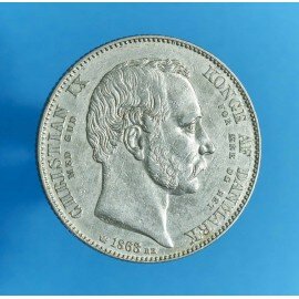 Christian IX Tronskifte Specie 1863