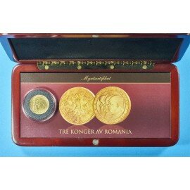 Rumænien 20 Lei 1944 i guld - 3 konger