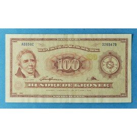 100 kr. 1965 - Bedre eksemplar