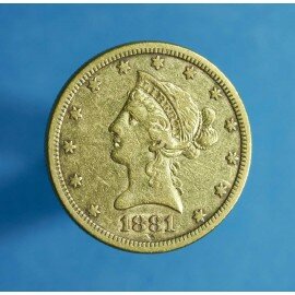 USA 10 dollar 1881
