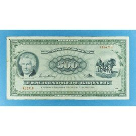 Danmark 500 kr. 1963